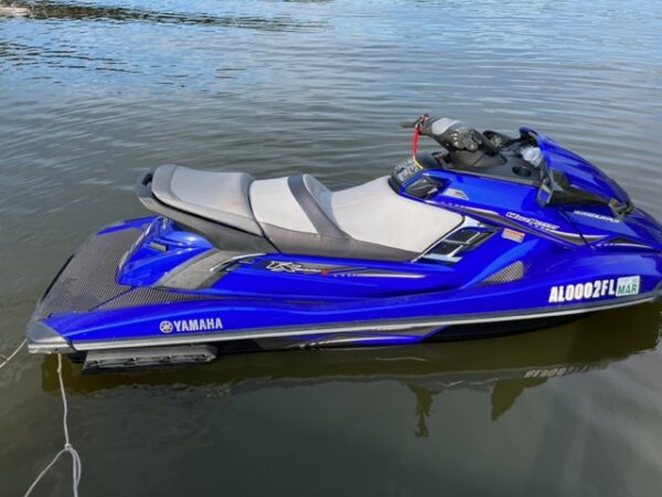 Blue 2014 Yamaha FX Cruiser